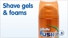 Shave gels and foams